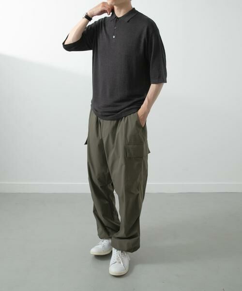 URBAN RESEARCH ITEMS / アーバンリサーチ アイテムズ ポロシャツ | レーヨンリネン半袖ニットポロ | 詳細28