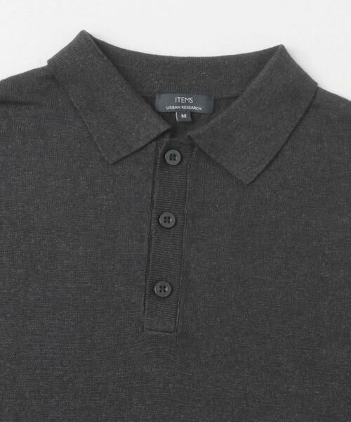 URBAN RESEARCH ITEMS / アーバンリサーチ アイテムズ ポロシャツ | レーヨンリネン半袖ニットポロ | 詳細30