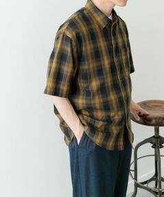 URBAN RESEARCH ITEMS / アーバンリサーチ アイテムズ シャツ・ブラウス | オンブレチェックショートスリーブシャツ