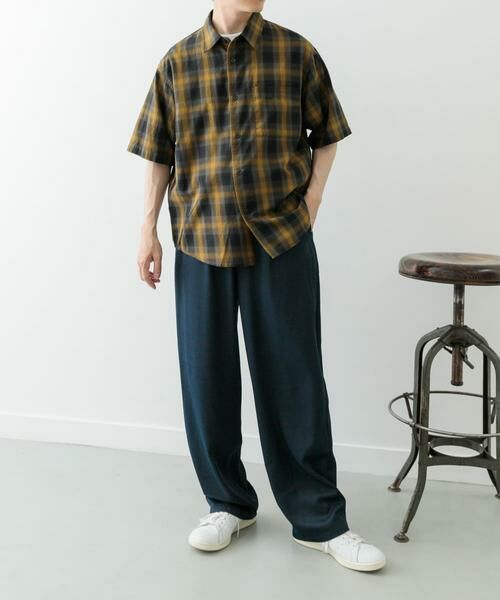 URBAN RESEARCH ITEMS / アーバンリサーチ アイテムズ シャツ・ブラウス | オンブレチェックショートスリーブシャツ | 詳細4