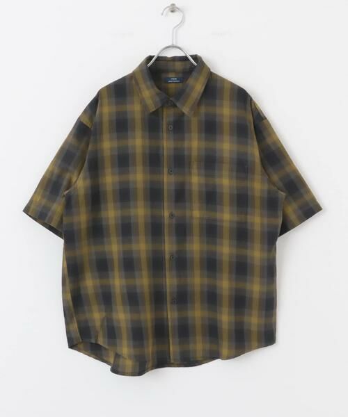 URBAN RESEARCH ITEMS / アーバンリサーチ アイテムズ シャツ・ブラウス | オンブレチェックショートスリーブシャツ | 詳細5