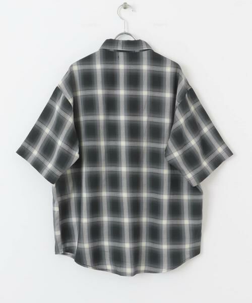 URBAN RESEARCH ITEMS / アーバンリサーチ アイテムズ シャツ・ブラウス | オンブレチェックショートスリーブシャツ | 詳細16