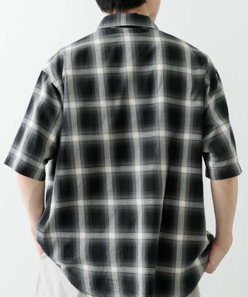 URBAN RESEARCH ITEMS / アーバンリサーチ アイテムズ シャツ・ブラウス | オンブレチェックショートスリーブシャツ | 詳細9
