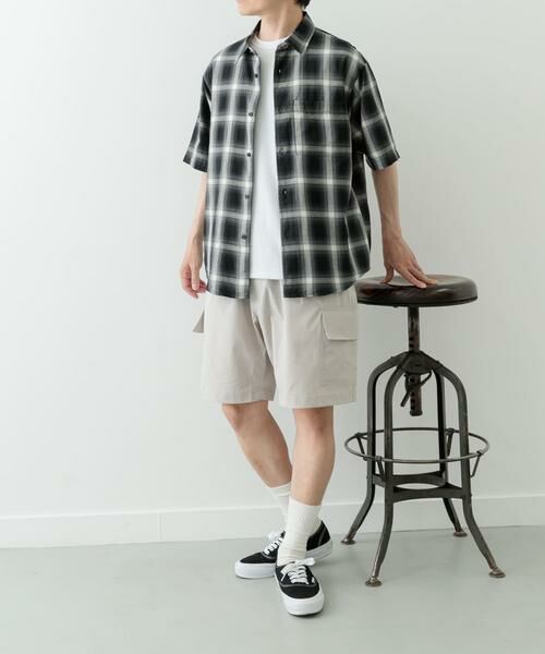 URBAN RESEARCH ITEMS / アーバンリサーチ アイテムズ シャツ・ブラウス | オンブレチェックショートスリーブシャツ | 詳細10