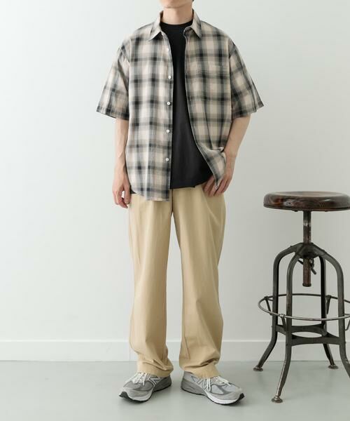 URBAN RESEARCH ITEMS / アーバンリサーチ アイテムズ シャツ・ブラウス | オンブレチェックショートスリーブシャツ | 詳細23