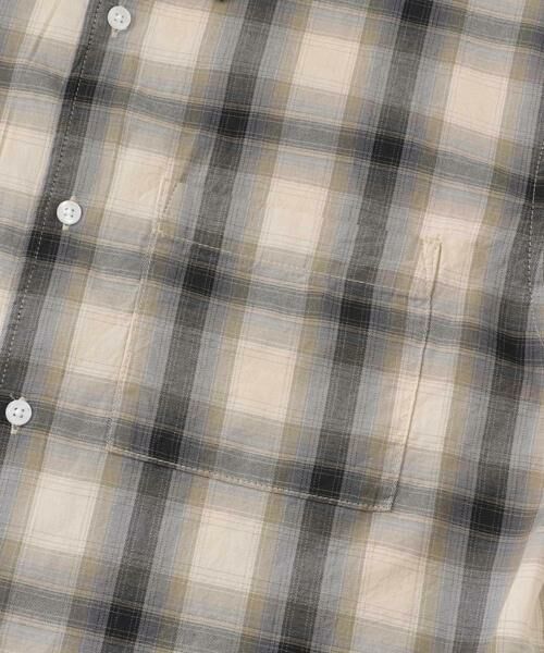URBAN RESEARCH ITEMS / アーバンリサーチ アイテムズ シャツ・ブラウス | オンブレチェックショートスリーブシャツ | 詳細25