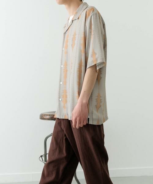 URBAN RESEARCH ITEMS / アーバンリサーチ アイテムズ シャツ・ブラウス | デジタルストライププリント半袖シャツ | 詳細6