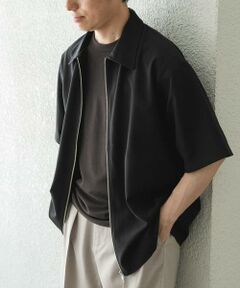 URBAN RESEARCH ITEMS / アーバンリサーチ アイテムズ シャツ・ブラウス | 2wayストレッチジップアップ半袖シャツ