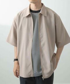 URBAN RESEARCH ITEMS / アーバンリサーチ アイテムズ シャツ・ブラウス | 2wayストレッチジップアップ半袖シャツ