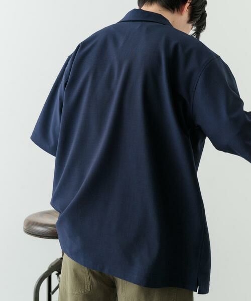 URBAN RESEARCH ITEMS / アーバンリサーチ アイテムズ シャツ・ブラウス | 2wayストレッチジップアップ半袖シャツ | 詳細5