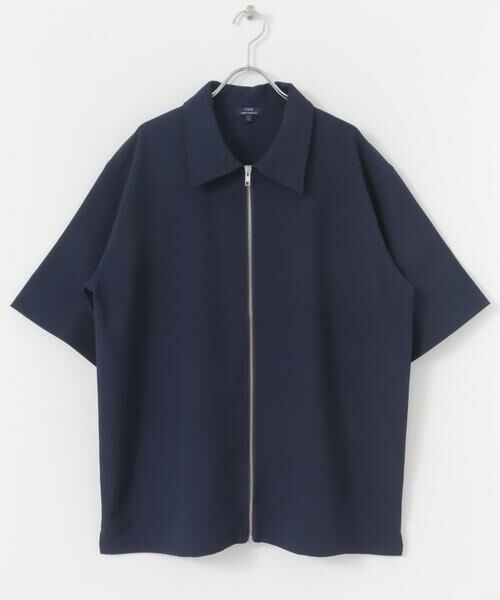 URBAN RESEARCH ITEMS / アーバンリサーチ アイテムズ シャツ・ブラウス | 2wayストレッチジップアップ半袖シャツ | 詳細8