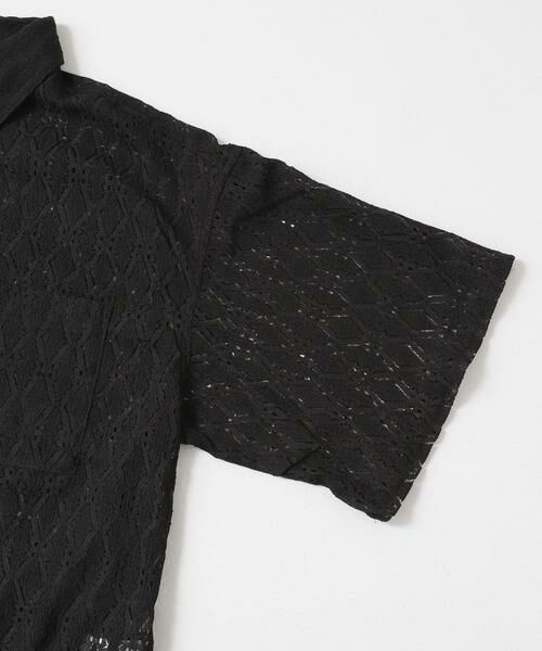 URBAN RESEARCH ITEMS / アーバンリサーチ アイテムズ シャツ・ブラウス | レギュラーカラーレース半袖シャツ | 詳細23