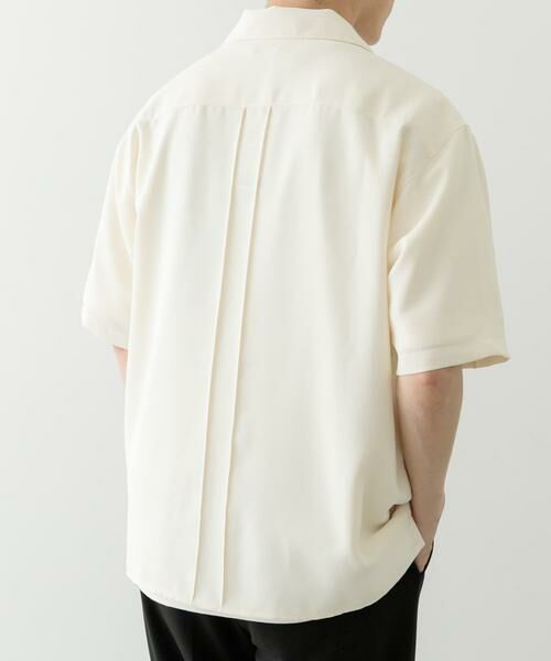 URBAN RESEARCH ITEMS / アーバンリサーチ アイテムズ シャツ・ブラウス | パネルピンタックオープンカラー半袖シャツ | 詳細9