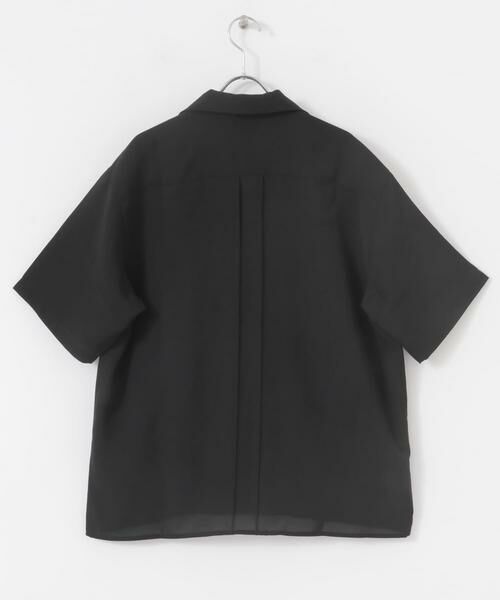 URBAN RESEARCH ITEMS / アーバンリサーチ アイテムズ シャツ・ブラウス | パネルピンタックオープンカラー半袖シャツ | 詳細22