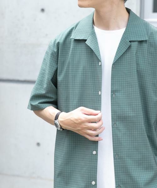 URBAN RESEARCH ITEMS / アーバンリサーチ アイテムズ シャツ・ブラウス | Tattersall Open Collar shirts | 詳細1