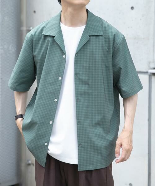 URBAN RESEARCH ITEMS / アーバンリサーチ アイテムズ シャツ・ブラウス | Tattersall Open Collar shirts | 詳細2