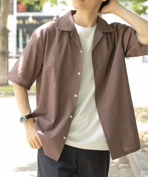 URBAN RESEARCH ITEMS / アーバンリサーチ アイテムズ シャツ・ブラウス | Tattersall Open Collar shirts | 詳細9