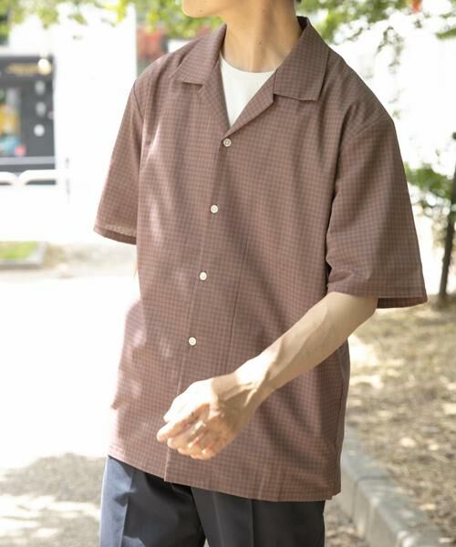 URBAN RESEARCH ITEMS / アーバンリサーチ アイテムズ シャツ・ブラウス | Tattersall Open Collar shirts | 詳細10