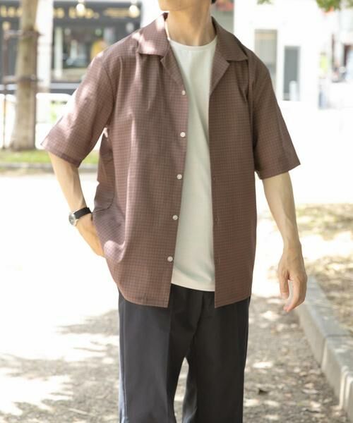 URBAN RESEARCH ITEMS / アーバンリサーチ アイテムズ シャツ・ブラウス | Tattersall Open Collar shirts | 詳細12