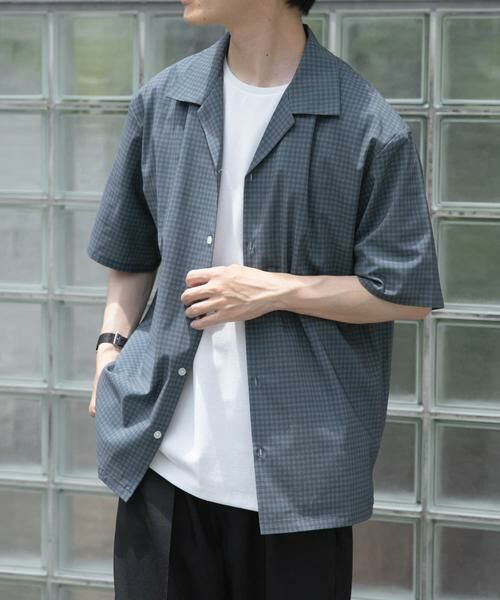 URBAN RESEARCH ITEMS / アーバンリサーチ アイテムズ シャツ・ブラウス | Tattersall Open Collar shirts | 詳細24