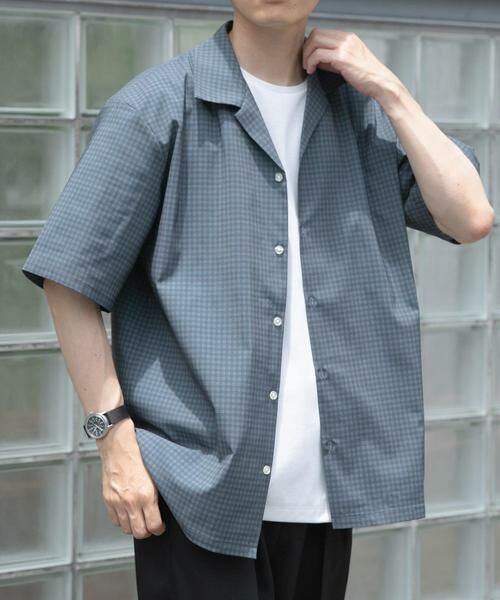 URBAN RESEARCH ITEMS / アーバンリサーチ アイテムズ シャツ・ブラウス | Tattersall Open Collar shirts | 詳細25