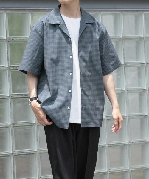 URBAN RESEARCH ITEMS / アーバンリサーチ アイテムズ シャツ・ブラウス | Tattersall Open Collar shirts | 詳細27