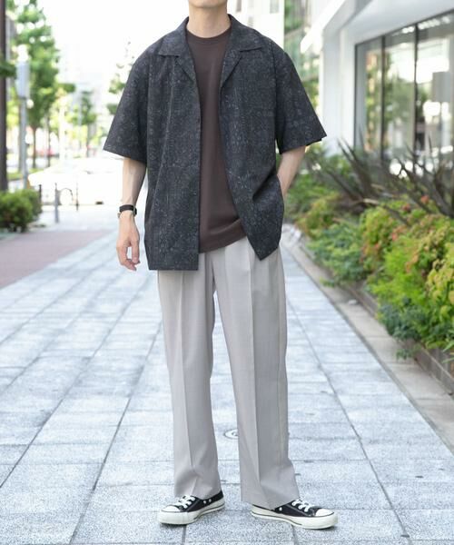 URBAN RESEARCH ITEMS / アーバンリサーチ アイテムズ シャツ・ブラウス | Batik Print Open Collar shirts | 詳細4