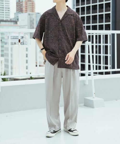 URBAN RESEARCH ITEMS / アーバンリサーチ アイテムズ シャツ・ブラウス | Batik Print Open Collar shirts | 詳細10