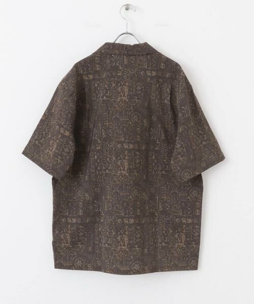 URBAN RESEARCH ITEMS / アーバンリサーチ アイテムズ シャツ・ブラウス | Batik Print Open Collar shirts | 詳細12