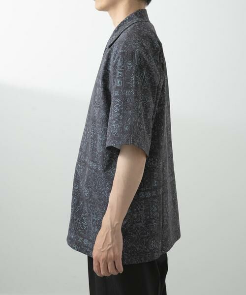 URBAN RESEARCH ITEMS / アーバンリサーチ アイテムズ シャツ・ブラウス | Batik Print Open Collar shirts | 詳細21