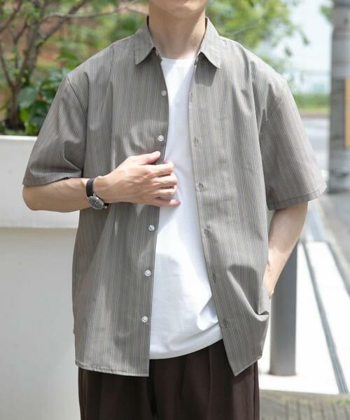 URBAN RESEARCH ITEMS / アーバンリサーチ アイテムズ シャツ・ブラウス | Multi Stripes R.Collar shirts | 詳細2