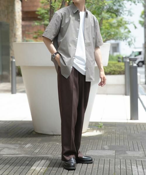 URBAN RESEARCH ITEMS / アーバンリサーチ アイテムズ シャツ・ブラウス | Multi Stripes R.Collar shirts | 詳細4