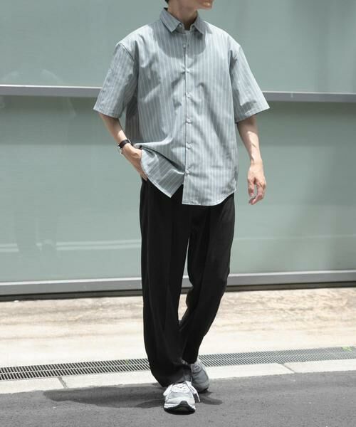 URBAN RESEARCH ITEMS / アーバンリサーチ アイテムズ シャツ・ブラウス | Multi Stripes R.Collar shirts | 詳細11