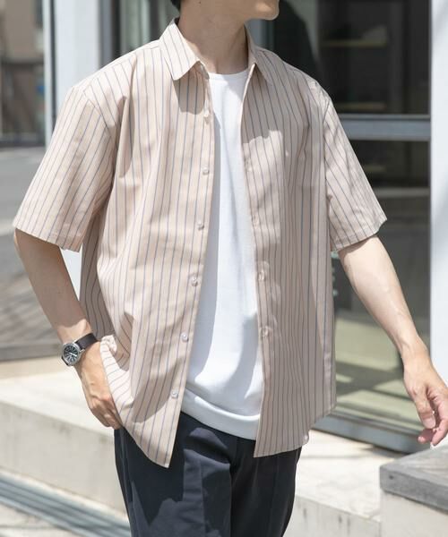URBAN RESEARCH ITEMS / アーバンリサーチ アイテムズ シャツ・ブラウス | Multi Stripes R.Collar shirts | 詳細14