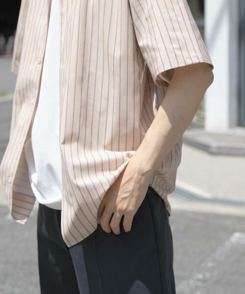 URBAN RESEARCH ITEMS / アーバンリサーチ アイテムズ シャツ・ブラウス | Multi Stripes R.Collar shirts | 詳細16