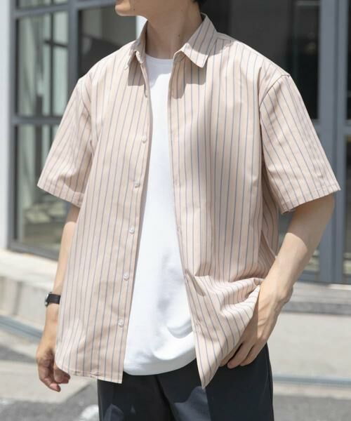 URBAN RESEARCH ITEMS / アーバンリサーチ アイテムズ シャツ・ブラウス | Multi Stripes R.Collar shirts | 詳細17