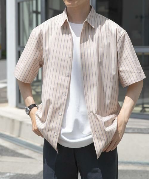 URBAN RESEARCH ITEMS / アーバンリサーチ アイテムズ シャツ・ブラウス | Multi Stripes R.Collar shirts | 詳細18