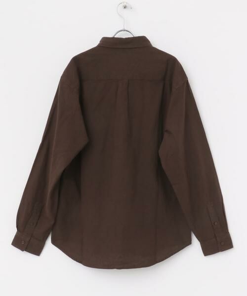 URBAN RESEARCH ITEMS / アーバンリサーチ アイテムズ シャツ・ブラウス | 『セットアップ対応』天然素材リネンコットンレギュラーカラーシャツ | 詳細16