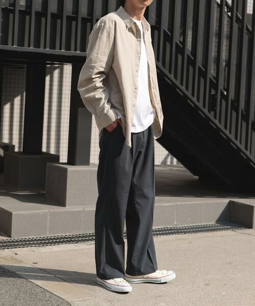 URBAN RESEARCH ITEMS / アーバンリサーチ アイテムズ シャツ・ブラウス | 『セットアップ対応』天然素材リネンコットンレギュラーカラーシャツ | 詳細29