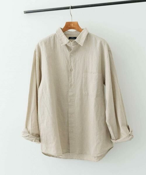 URBAN RESEARCH ITEMS / アーバンリサーチ アイテムズ シャツ・ブラウス | 『セットアップ対応』天然素材リネンコットンレギュラーカラーシャツ | 詳細30