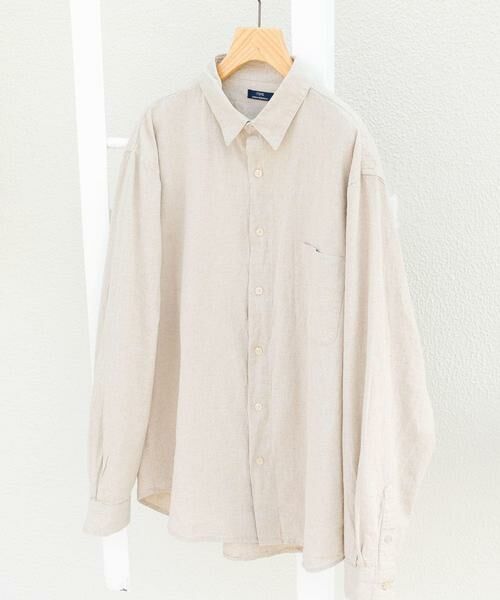 URBAN RESEARCH ITEMS / アーバンリサーチ アイテムズ シャツ・ブラウス | 『セットアップ対応』天然素材リネンコットンレギュラーカラーシャツ | 詳細23