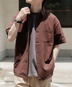 URBAN RESEARCH ITEMS / アーバンリサーチ アイテムズ シャツ・ブラウス | 『セットアップ対応』天然素材リネンコットンレギュラーカラー半袖シャツ