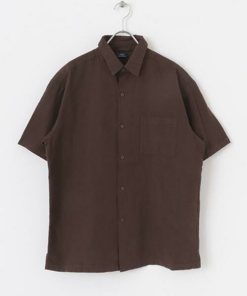 URBAN RESEARCH ITEMS / アーバンリサーチ アイテムズ シャツ・ブラウス | 『セットアップ対応』天然素材リネンコットンレギュラーカラー半袖シャツ | 詳細23