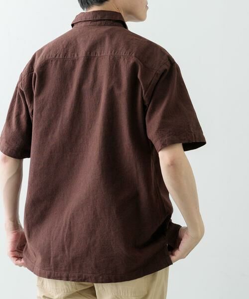 URBAN RESEARCH ITEMS / アーバンリサーチ アイテムズ シャツ・ブラウス | 『セットアップ対応』天然素材リネンコットンレギュラーカラー半袖シャツ | 詳細20