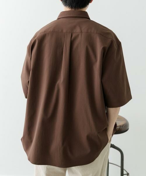 URBAN RESEARCH ITEMS / アーバンリサーチ アイテムズ シャツ・ブラウス | ヨウリュウレギュラーカラー半袖シャツ | 詳細9