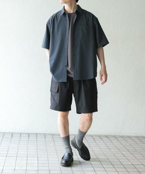 URBAN RESEARCH ITEMS / アーバンリサーチ アイテムズ シャツ・ブラウス | ヨウリュウレギュラーカラー半袖シャツ | 詳細20