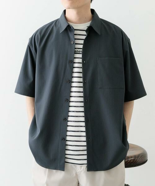 URBAN RESEARCH ITEMS / アーバンリサーチ アイテムズ シャツ・ブラウス | ヨウリュウレギュラーカラー半袖シャツ | 詳細21