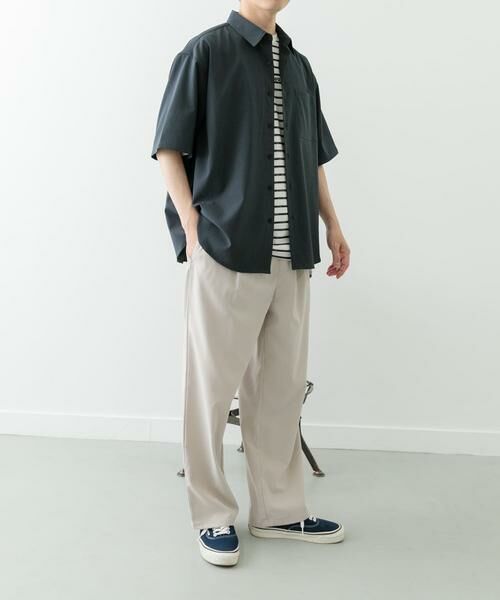 URBAN RESEARCH ITEMS / アーバンリサーチ アイテムズ シャツ・ブラウス | ヨウリュウレギュラーカラー半袖シャツ | 詳細23