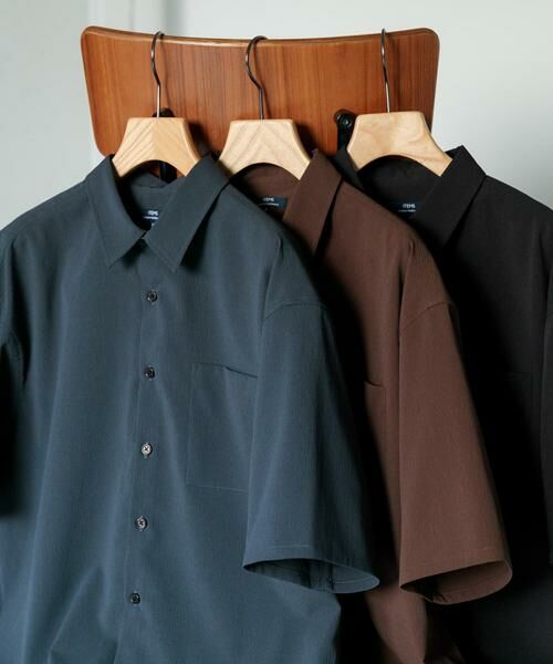 URBAN RESEARCH ITEMS / アーバンリサーチ アイテムズ シャツ・ブラウス | ヨウリュウレギュラーカラー半袖シャツ | 詳細24