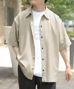 URBAN RESEARCH ITEMS / アーバンリサーチ アイテムズ シャツ・ブラウス | 2wayストレッチスナップ半袖シャツ